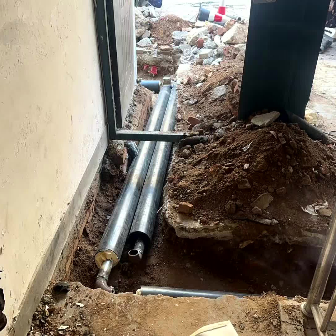 温州供暧管道漏水检测及维修2